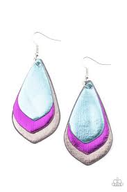 GLISTEN UP! Multi Earring - Paparazzi - Dare2bdazzlin N Jewelry
