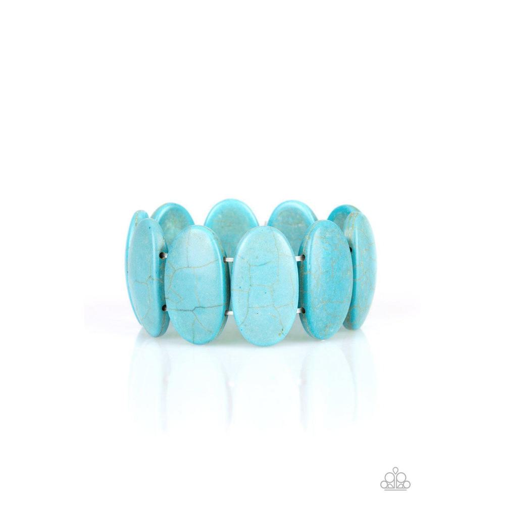 Dramatically Nomadic - Blue Bracelet - Paparazzi - Dare2bdazzlin N Jewelry