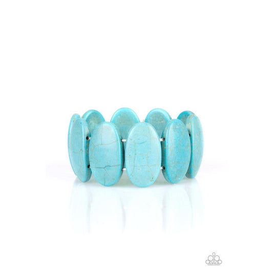 Dramatically Nomadic - Blue Bracelet - Paparazzi - Dare2bdazzlin N Jewelry