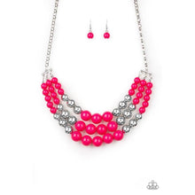 Load image into Gallery viewer, Dream Pop - Pink Necklace - Paparazzi - Dare2bdazzlin N Jewelry

