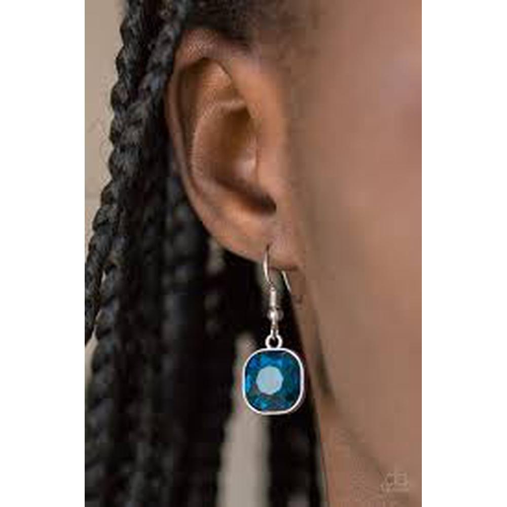 Dynamite Dazzle - Blue Necklace - Paparazzi - Dare2bdazzlin N Jewelry