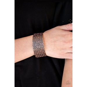 Eat Your Heart Out Copper Bracelet - Paparazzi - Dare2bdazzlin N Jewelry