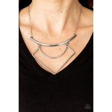 Load image into Gallery viewer, Egyptian Edge Silver Necklace - Paparazzi - Dare2bdazzlin N Jewelry
