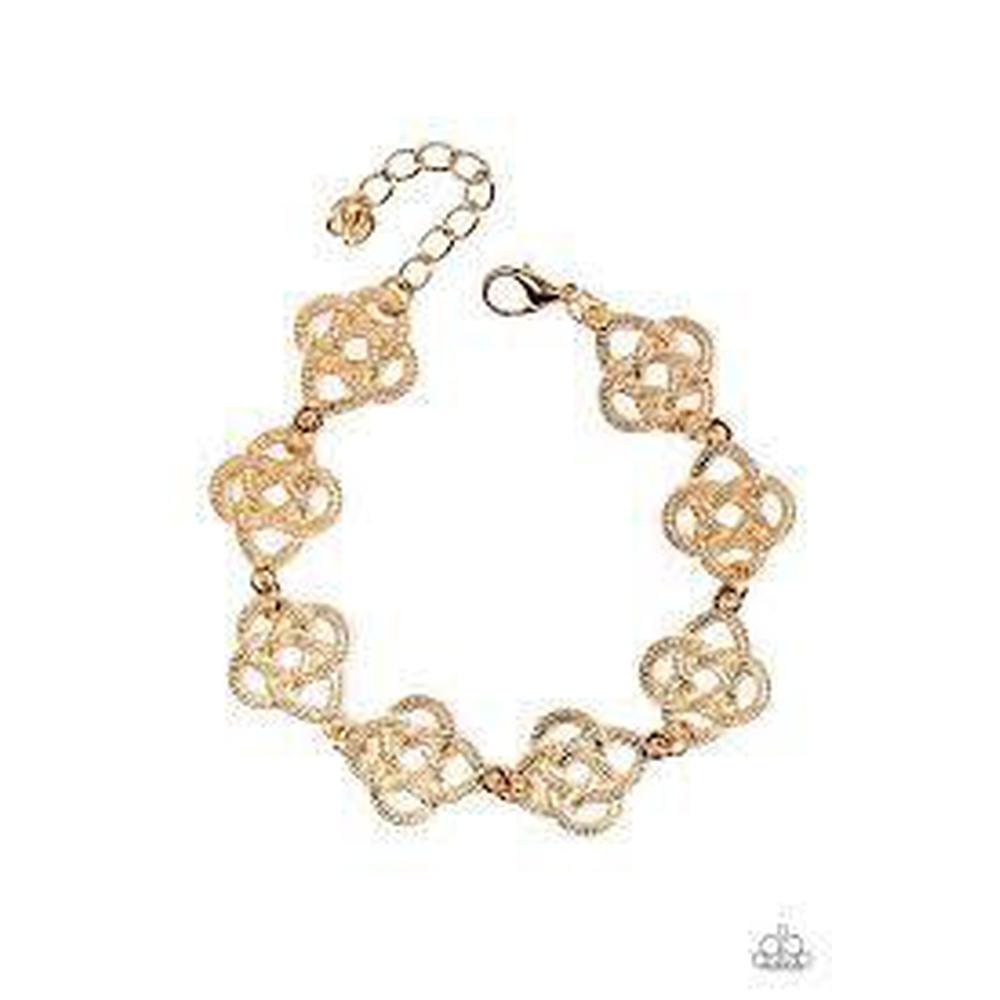 Egyptian Etiquette - Gold Bracelet - Paparazzi - Dare2bdazzlin N Jewelry