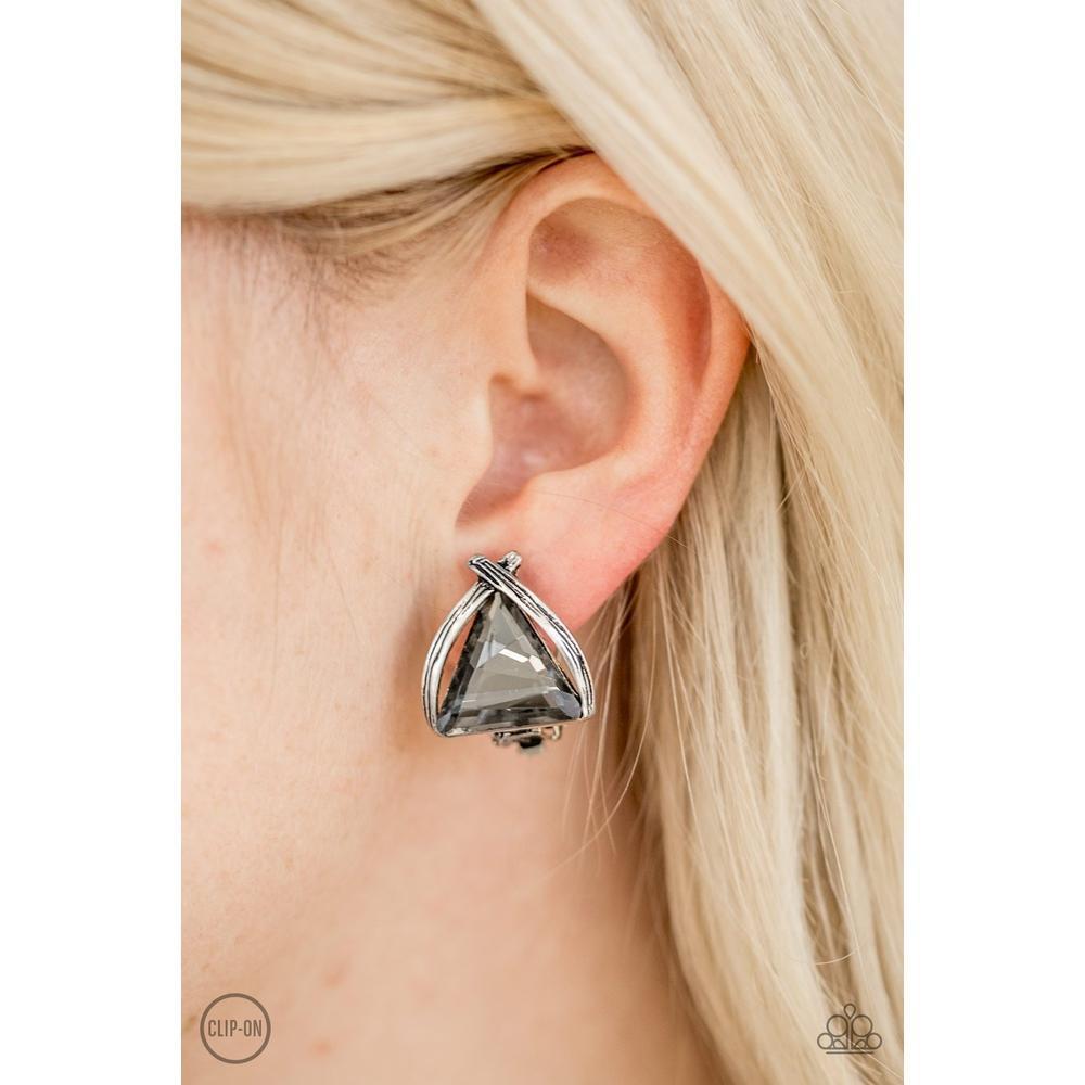 Elegant Edge Earrings - Paparazzi - Dare2bdazzlin N Jewelry