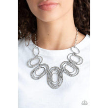 Load image into Gallery viewer, Empress Impressions Silver Necklace - Paparazzi - Dare2bdazzlin N Jewelry
