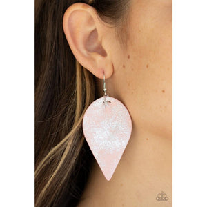 Enchanted Shimmer - Pink Earrings - Paparazzi - Dare2bdazzlin N Jewelry