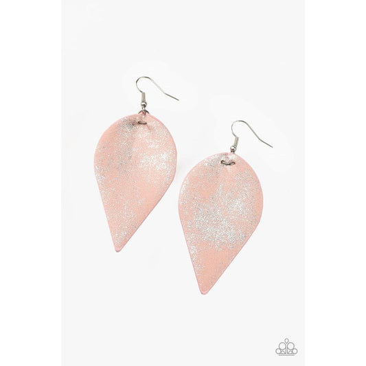 Enchanted Shimmer - Pink Earrings - Paparazzi - Dare2bdazzlin N Jewelry