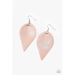 Enchanted Shimmer - Pink Earrings - Paparazzi - Dare2bdazzlin N Jewelry