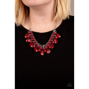 Endless Effervescence - Red Necklace - Paparazzi - Dare2bdazzlin N Jewelry