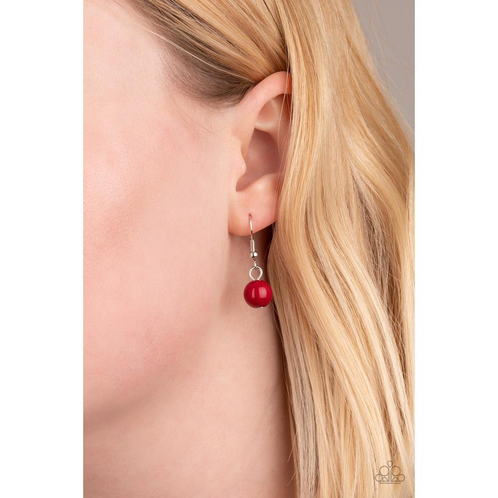 Endless Effervescence - Red Necklace - Paparazzi - Dare2bdazzlin N Jewelry