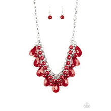 Load image into Gallery viewer, Endless Effervescence - Red Necklace - Paparazzi - Dare2bdazzlin N Jewelry
