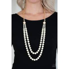 Load image into Gallery viewer, Endless Elegance Gold Necklace - Paparazzi - Dare2bdazzlin N Jewelry
