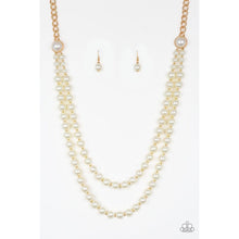 Load image into Gallery viewer, Endless Elegance Gold Necklace - Paparazzi - Dare2bdazzlin N Jewelry
