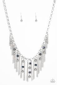 Ever Rebellious - Blue Necklace - Paparazzi - Dare2bdazzlin N Jewelry