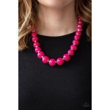 Load image into Gallery viewer, Everyday Eye Candy - Pink Necklace - Paparazzi - Dare2bdazzlin N Jewelry
