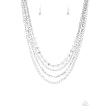 Load image into Gallery viewer, Extravagant Elegance Silver Necklace - Paparazzi - Dare2bdazzlin N Jewelry
