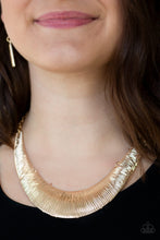 Load image into Gallery viewer, Feast or Famine - Gold Necklace - Paparazzi - Dare2bdazzlin N Jewelry
