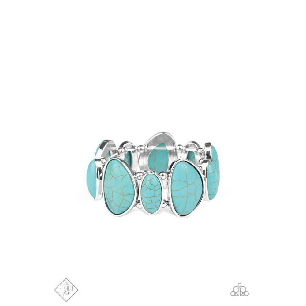 Feel At HOMESTEAD - Blue Bracelet - Paparazzi - Dare2bdazzlin N Jewelry