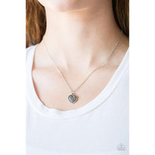 Load image into Gallery viewer, Fierce Flirt White Necklace - Paparazzi - Dare2bdazzlin N Jewelry
