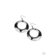Load image into Gallery viewer, Fiercely Faceted - Black Earring - Paparazzi - Dare2bdazzlin N Jewelry

