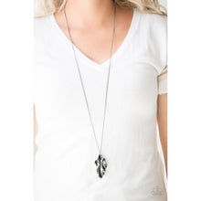 Load image into Gallery viewer, Fiercely Fall Black Necklace - Paparazzi - Dare2bdazzlin N Jewelry
