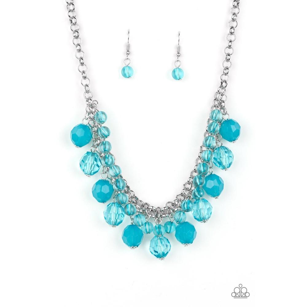 Fiesta Fabulous - Blue Necklace - Paparazzi - Dare2bdazzlin N Jewelry