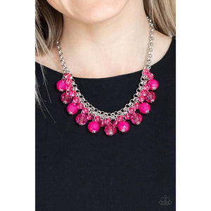Fiesta Fabulous - Pink Necklaces - Paparazzi - Dare2bdazzlin N Jewelry