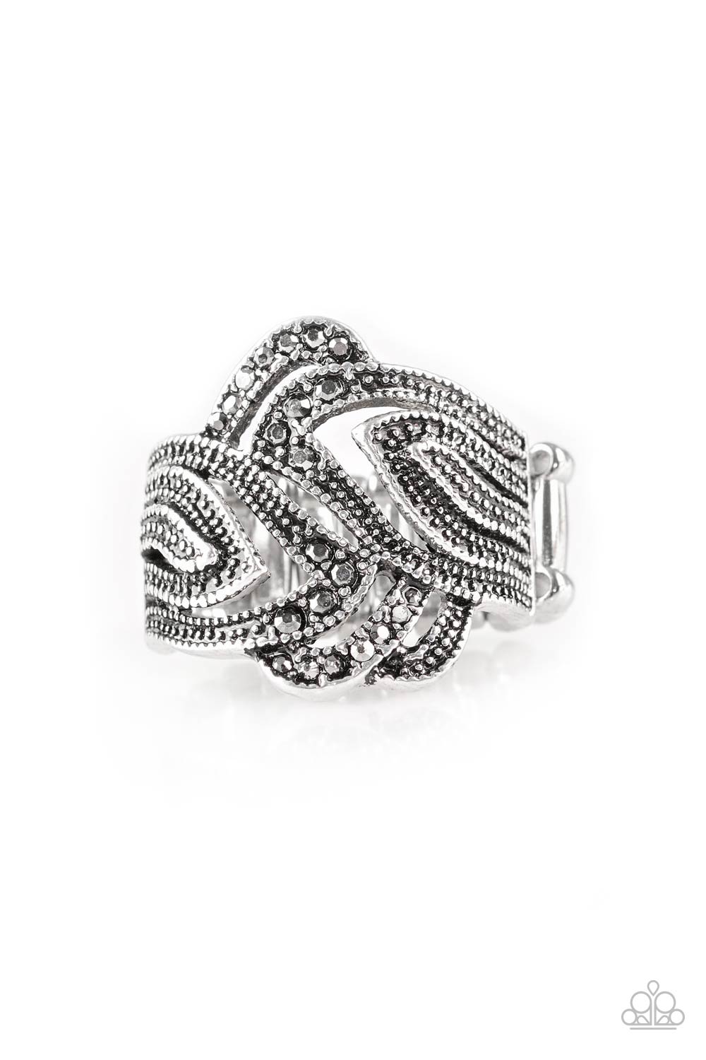 Fire and Ice - Silver Ring - Paparazzi - Dare2bdazzlin N Jewelry