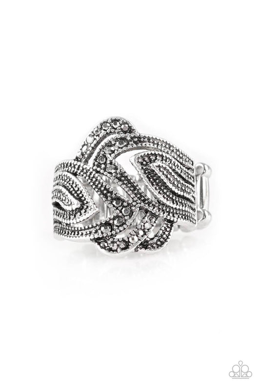 Fire and Ice - Silver Ring - Paparazzi - Dare2bdazzlin N Jewelry