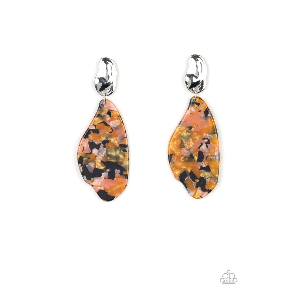 Fish Out of Water Multi Earrings - Paparazzi - Dare2bdazzlin N Jewelry