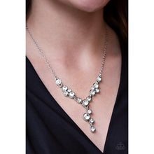 Load image into Gallery viewer, Five Star Starlet White Necklace - Paparazzi - Dare2bdazzlin N Jewelry
