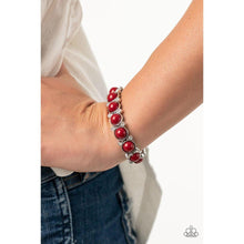 Load image into Gallery viewer, Flamboyantly Fruity - Red Bracelet - Paparazzi - Dare2bdazzlin N Jewelry
