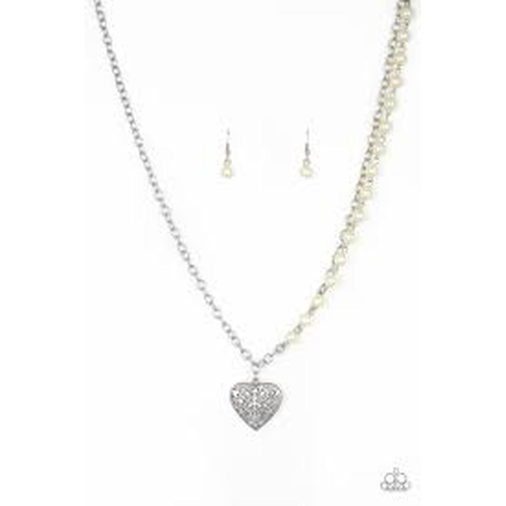 Forever In My Heart - Yellow Necklace - Paparazzi - Dare2bdazzlin N Jewelry