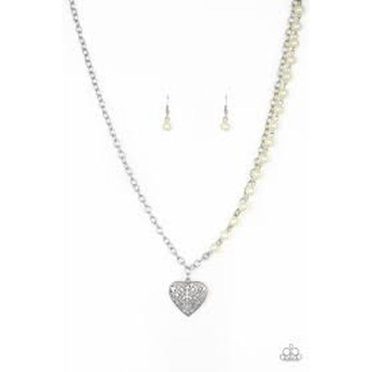 Forever In My Heart - Yellow Necklace - Paparazzi - Dare2bdazzlin N Jewelry
