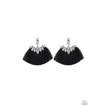 Load image into Gallery viewer, Formal Flair Black Earrings - Paparazzi - Dare2bdazzlin N Jewelry
