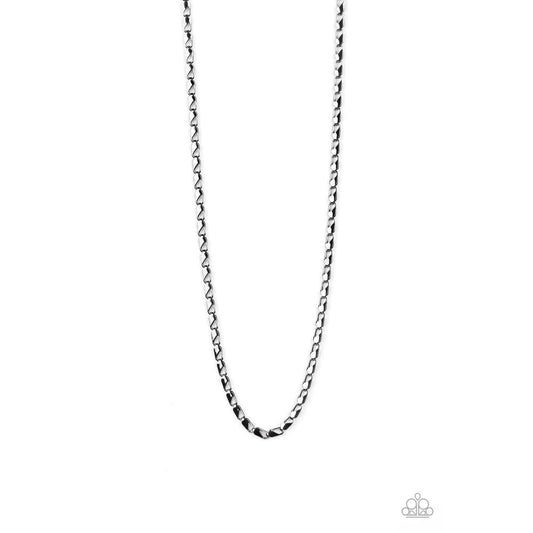 Free Agency Black Necklace - Paparazzi - Dare2bdazzlin N Jewelry