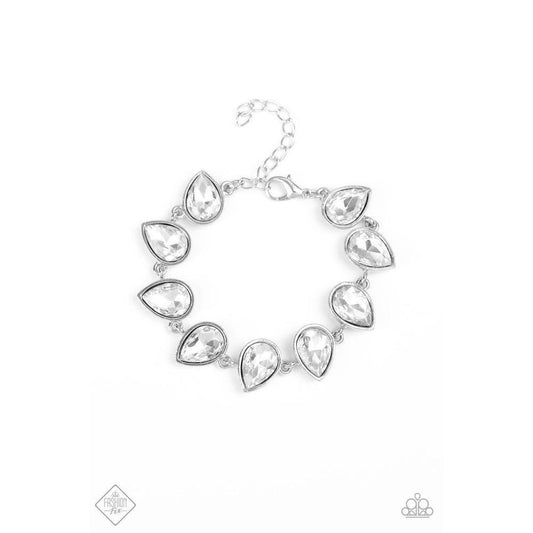 Free REIN White Bracelet - Paparazzi - Dare2bdazzlin N Jewelry