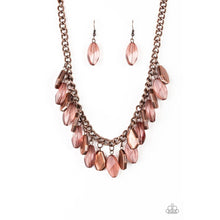 Load image into Gallery viewer, Fringe Fabulous Copper Necklace - Paparazzi - Dare2bdazzlin N Jewelry
