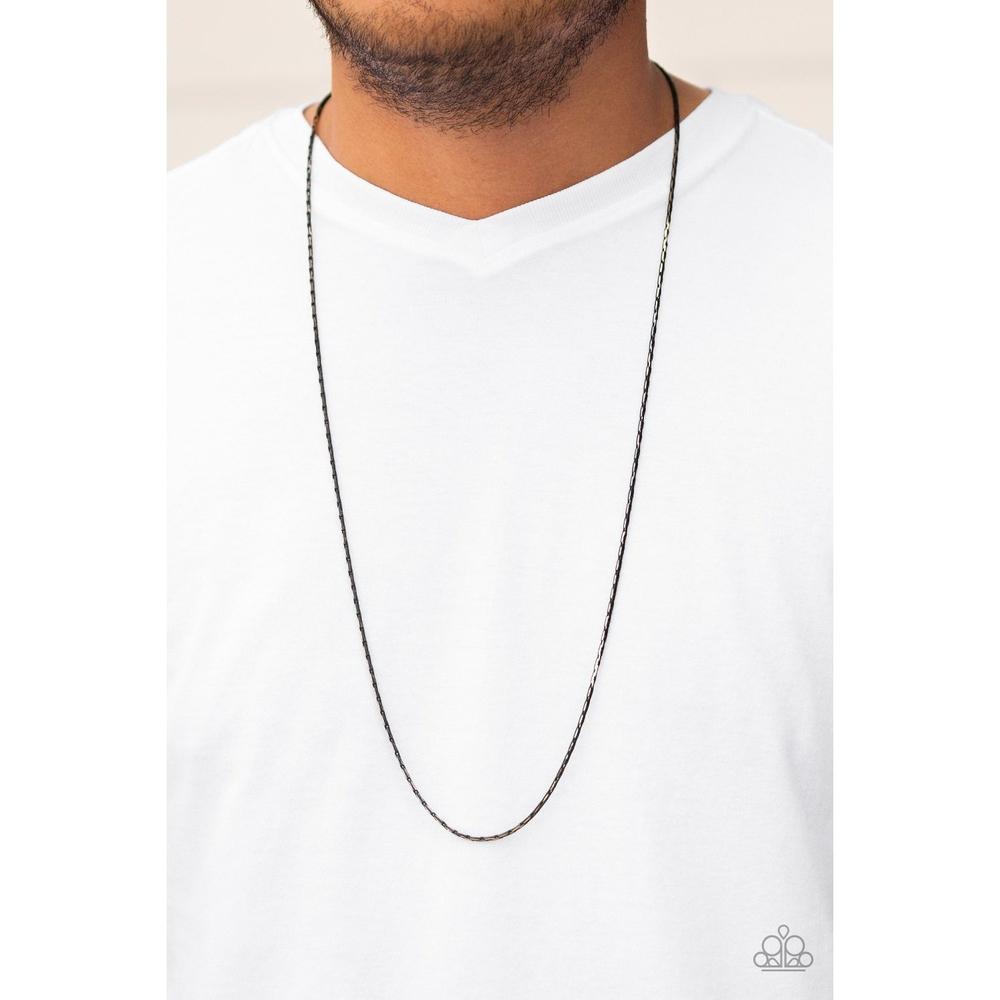 Game Day Gold Necklace - Paparazzi - Dare2bdazzlin N Jewelry