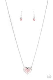 Game, SET, MATCHMAKER Pink Necklace - Paparazzi - Dare2bdazzlin N Jewelry