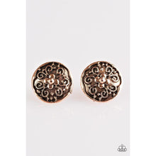Load image into Gallery viewer, Garden Glee Copper Earrings - Paparazzi - Dare2bdazzlin N Jewelry
