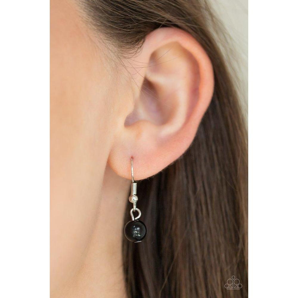 Girls Have More FUNDS Black Necklace - Paparazzi - Dare2bdazzlin N Jewelry