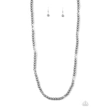 Load image into Gallery viewer, Girls Have More FUNDS - Silver Necklace - Paparazzi - Dare2bdazzlin N Jewelry
