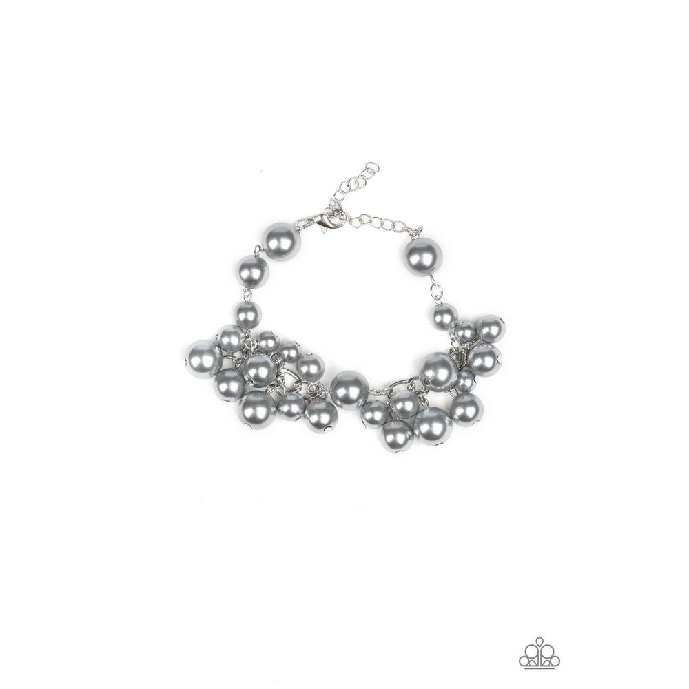 Girls In Pearls - Silver Bracelet - Paparazzi - Dare2bdazzlin N Jewelry