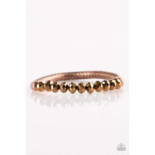 Glamorously Grunge - Copper Bracelet - Paparazzi - Dare2bdazzlin N Jewelry