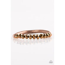 Load image into Gallery viewer, Glamorously Grunge - Copper Bracelet - Paparazzi - Dare2bdazzlin N Jewelry
