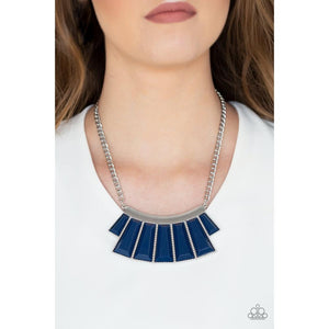 Glamour Goddess Blue Necklace - Paparazzi - Dare2bdazzlin N Jewelry