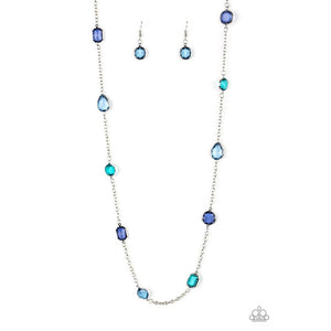 Glassy Glamorous - Multi Necklace - Paparazzi - Dare2bdazzlin N Jewelry