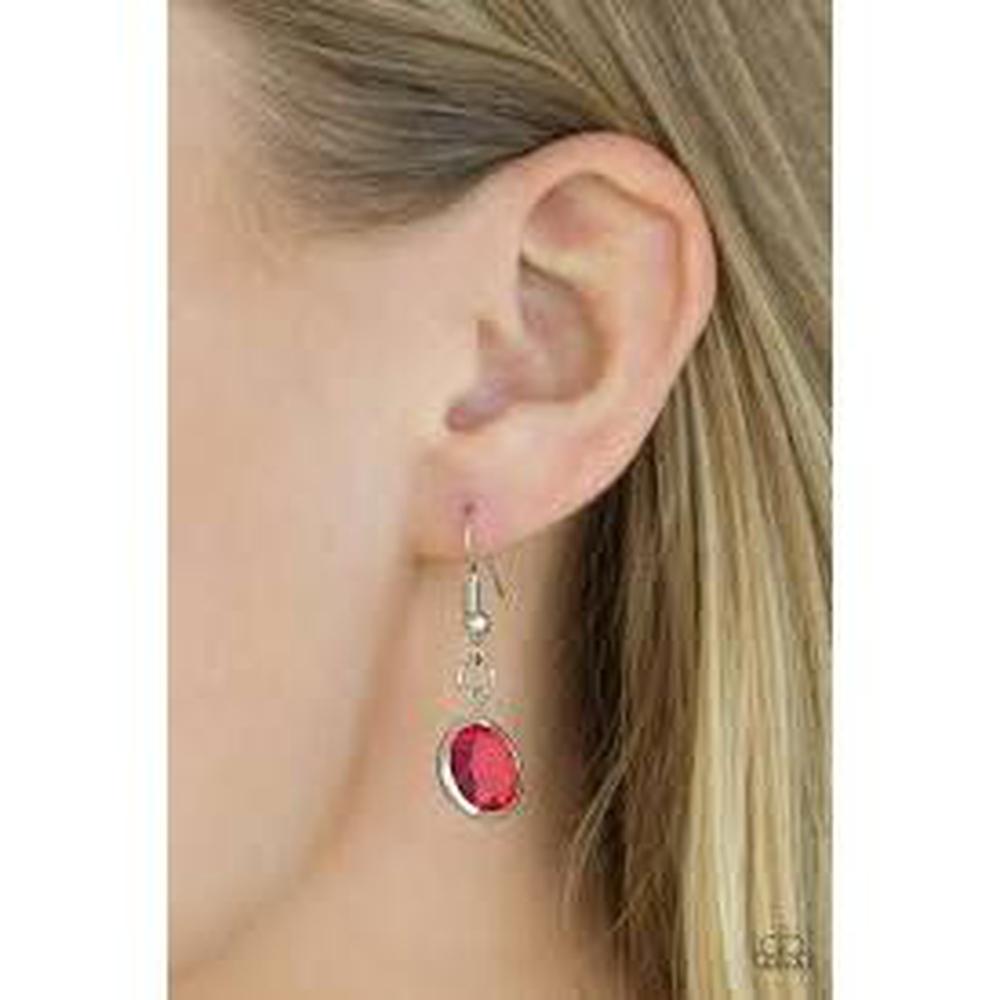 Glassy Glamorous Pink Necklace - Paparazzi - Dare2bdazzlin N Jewelry